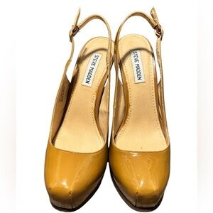 Women’s Steve Madden Chunky Slingback Heels Size 10